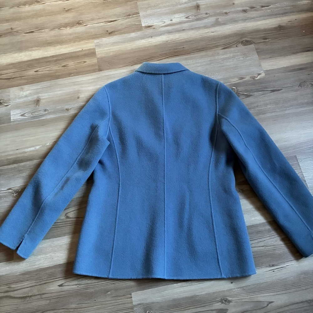 Talbots Wool Blazer 3 Button Patch pocket Soft 10… - image 10